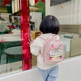Mini Cartoon Unicorn Backpack Kids Kindergarten Hologram School Bag