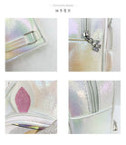 Mini Cartoon Unicorn Backpack Kids Kindergarten Hologram School Bag