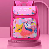 Kids Orthopedic School Backpack Zoo Story Printing Grades 1-3