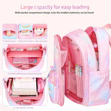 Kids Orthopedic School Bag Waterproof Backpack Boys Girls Mochila