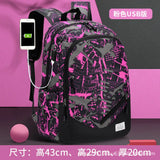 Children Orthopedic School Bag for Boys and Girls, Waterproof Book Bag