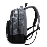 Boys Waterproof Camouflage Backpack for School