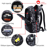 Children Printing School Backpack Large-Capacity Orthopedic Schoolbag