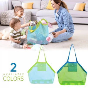 Kids Sand Away Mesh Bag for Toys Storage