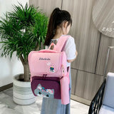 Kids School Bag Backpack Girls Boys Cartoon Printing Student Bookbag