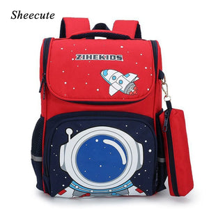 Kids School Bag Backpack Girls Boys Cartoon Printing Student Bookbag