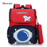 Kids School Bag Backpack Girls Boys Cartoon Printing Student Bookbag