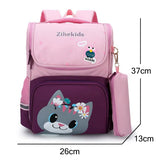 Kids School Bag Backpack Girls Boys Cartoon Printing Student Bookbag