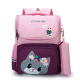 Kids School Bag Backpack Girls Boys Cartoon Printing Student Bookbag