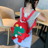 Kids Dinosaur School Bag Boys Girls Backpack