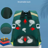 Orthopedic School Bag for Kids Large Capacity Waterproof Backpack