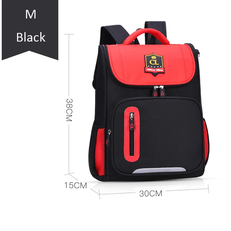 Kids School Bag Lightweight Backpack Safe with Reflector 6390