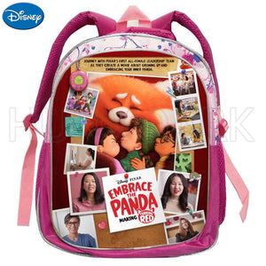 Kids School Bag Red Backpack 12inch Pattern Girl Gift Mochila Bolsas