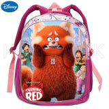 Kids School Bag Red Backpack 12inch Pattern Girl Gift Mochila Bolsas