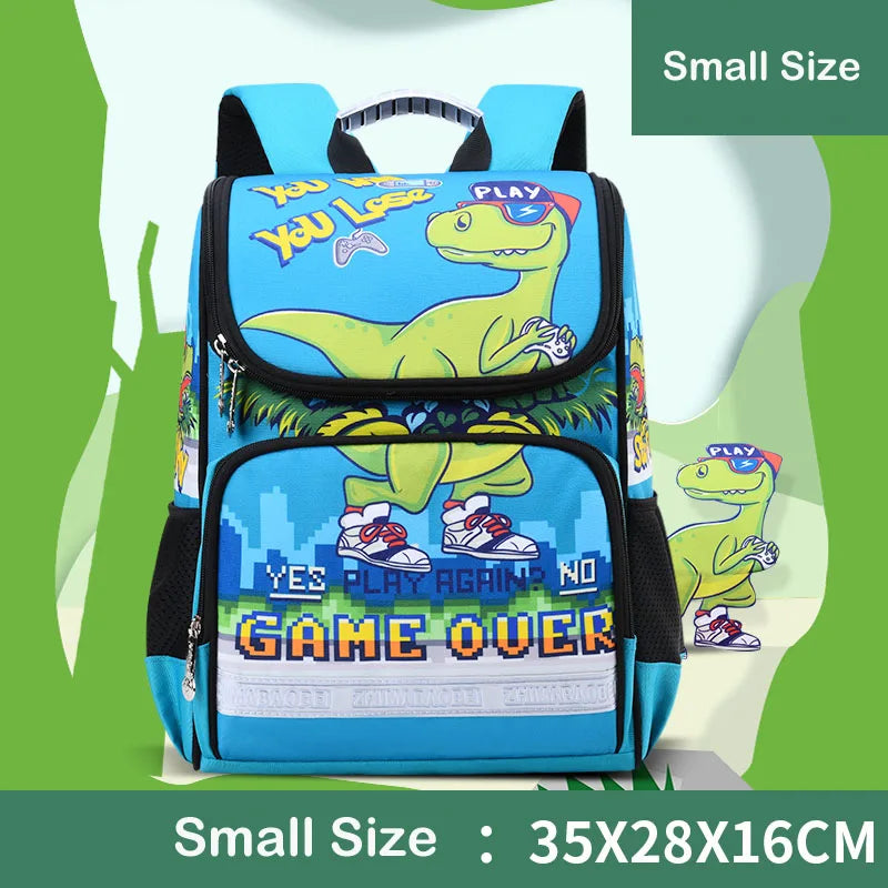 3D Animal Dinosaur Kids School Backpack Boys Girls Space Satchel Mochila Escolar
