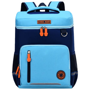 Kids Waterproof School Backpack Orthopedic Bag