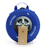 Car Tire Shape Backpack for Kindergarten