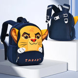 3D Cartoon Animal Lion Baby Backpack Kindergarten Schoolbag Kids Backpack