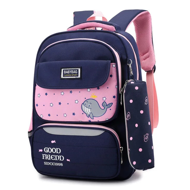 Kids School Backpacks Primary School Bags Boys Girls Mochila Infantil