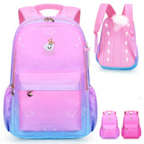 Girls Princess School Backpacks Kids Satchel Flower Primary Backpack