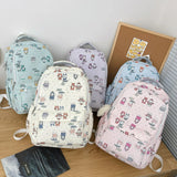 Girls Animal Printing School Backpack
