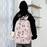 Girls Animal Printing School Backpack