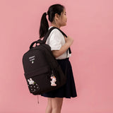 Girls Primary Orthopedic School Backpack Princess Kids Book Bag