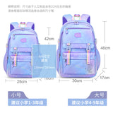 Girls Kids Orthopedic School Backpack Princess Schoolbag Mochila Infantil