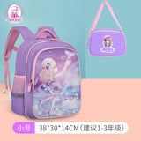 Girls Orthopedic School Backpack Princess Bag Kids Book Bag