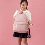 Girls Primary Orthopedic School Backpack Princess Kids Book Bag