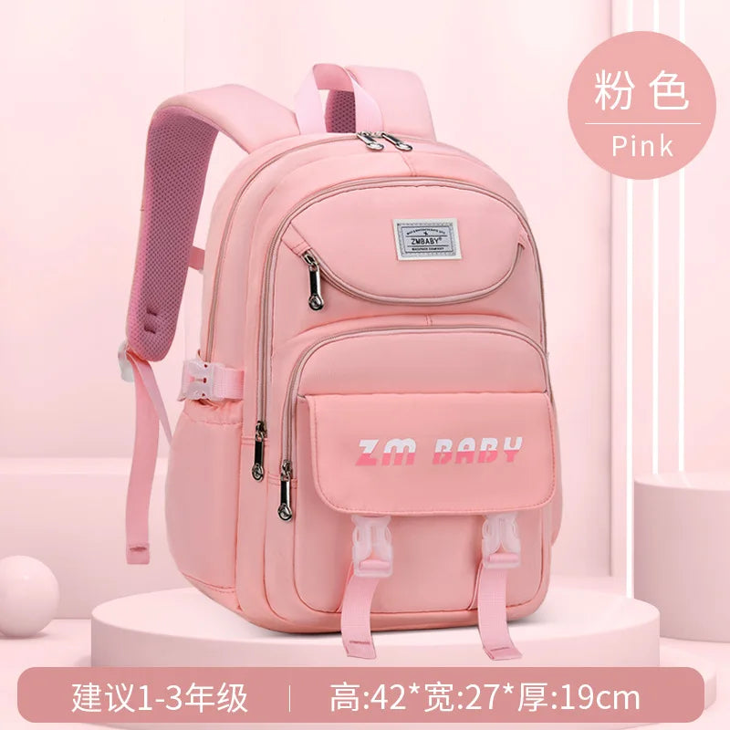 Girls School Backpack Orthopedic Kids Bag Princess Mochila
