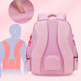 Girls Orthopedic School Backpack Princess Bag Kids Book Bag