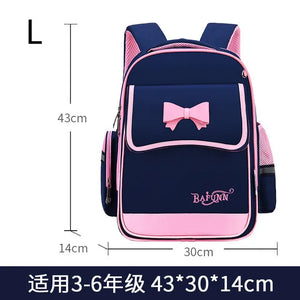 Girls Orthopedic Backpack Kids School Bag