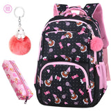Girls Princess Backpacks Orthopedics SchoolBags Kids Waterproof