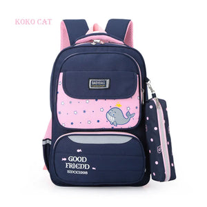 Girls Orthopedic Schoolbag Kids Backpacks Princess Backpacks