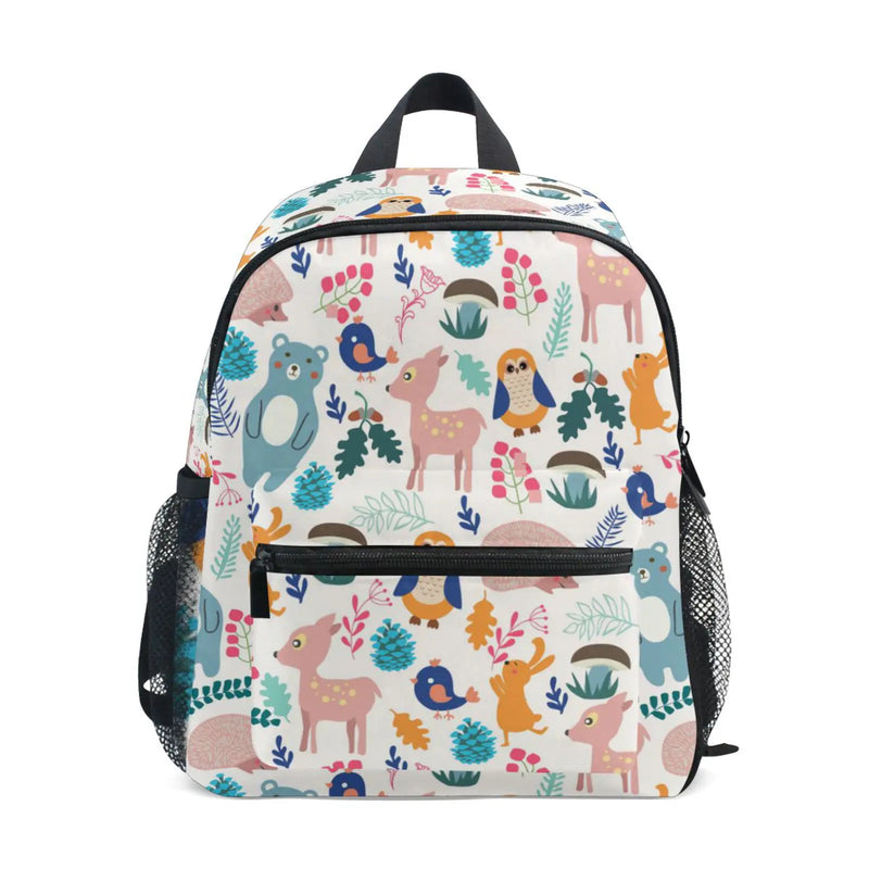 Forest Animals Kids Toddler Backpack Kindergarten Preschool