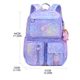 Girls Kids Backpack Elementary Bookbag Anti-theft School Bags for Children