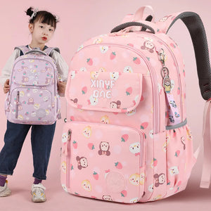Girls Princess School Backpack Orthopedic Satchel