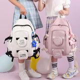 Girls School Backpack Orthopedic Kids Book Bag