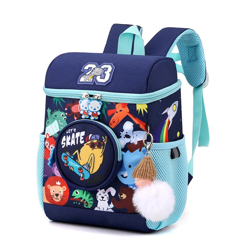Girls Princess Orthopedic School Backpack Kids Mochila