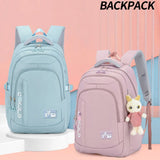 Girls Primary School Backpack Waterproof Kids Satchel Mochila