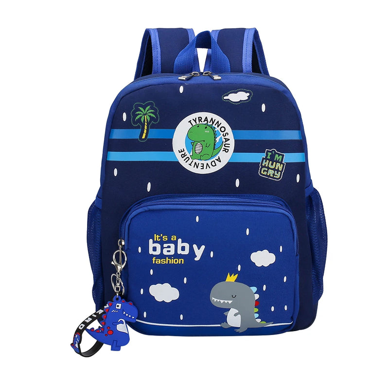 Animal Cartoon Dinosaur Nylon Backpack for Kids Boy Girl Kindergarten