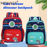Kids Dinosaur Nylon Schoolbag Cute Backpack for Boy Girl Kindergarten