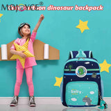 Kids Dinosaur Nylon Schoolbag Cute Backpack for Boy Girl Kindergarten