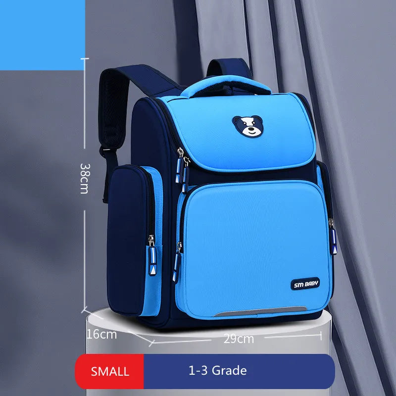 Children Schoolbags Boy Girl Primary School Student Shoulder Kids Nylon Backpack