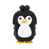 Kids Penguin Coin Purse Wallet Blue/Black/Pink
