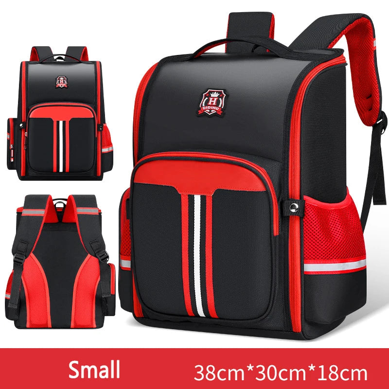 Waterproof School Bag for Kids, Large Capacity Backpack with Pockets