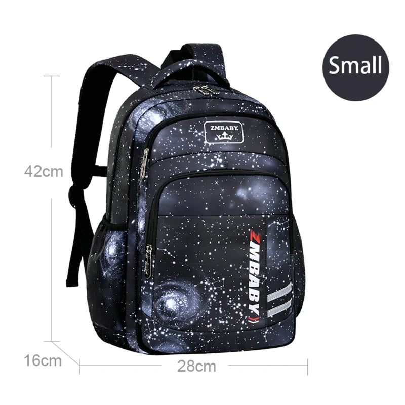 Waterproof School Bags Girls Boys Travel Satchel Teens Backpacks