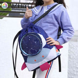 Kids Waterproof Swimming Backpack Adjustable Sports Dry Wet Schoolbag