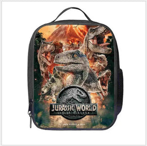 Kids 3D Dinosaur Lunch Bag Thermal Insulated Travel Picnic Bag